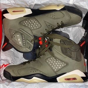 Boot Cactus Jack 6s. Size 8.5